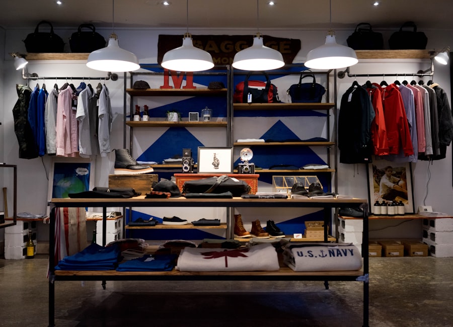 Retail business interior