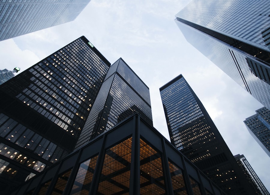 Commercial towers in downtown Toronto